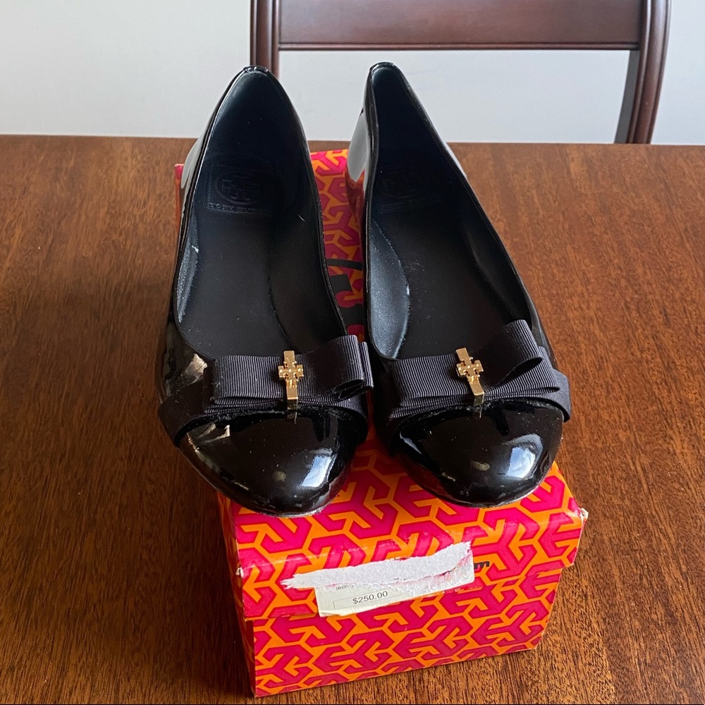 Tory Burch Trudy Flat, black 10